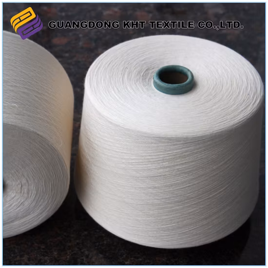 TC/ PC/CVC 60/40 빗질된 소형 직조 편직 링 방적사 제공