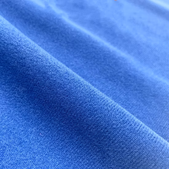 100 폴리에스터 워프 니트 브러시드 트리코 루프 파일 테리 직물
